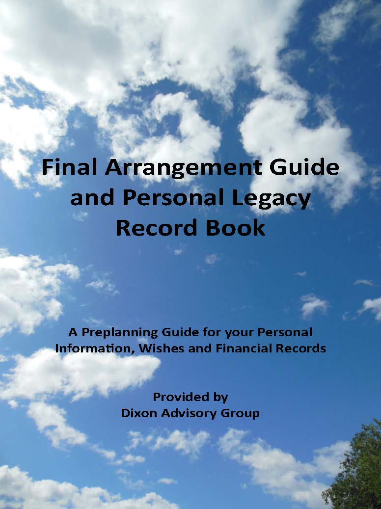 Final Arrangement Guide And Personal Legacy Record Book